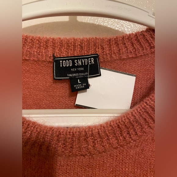 Todd snyder round neck sweater pink size L - Picture 3 of 9